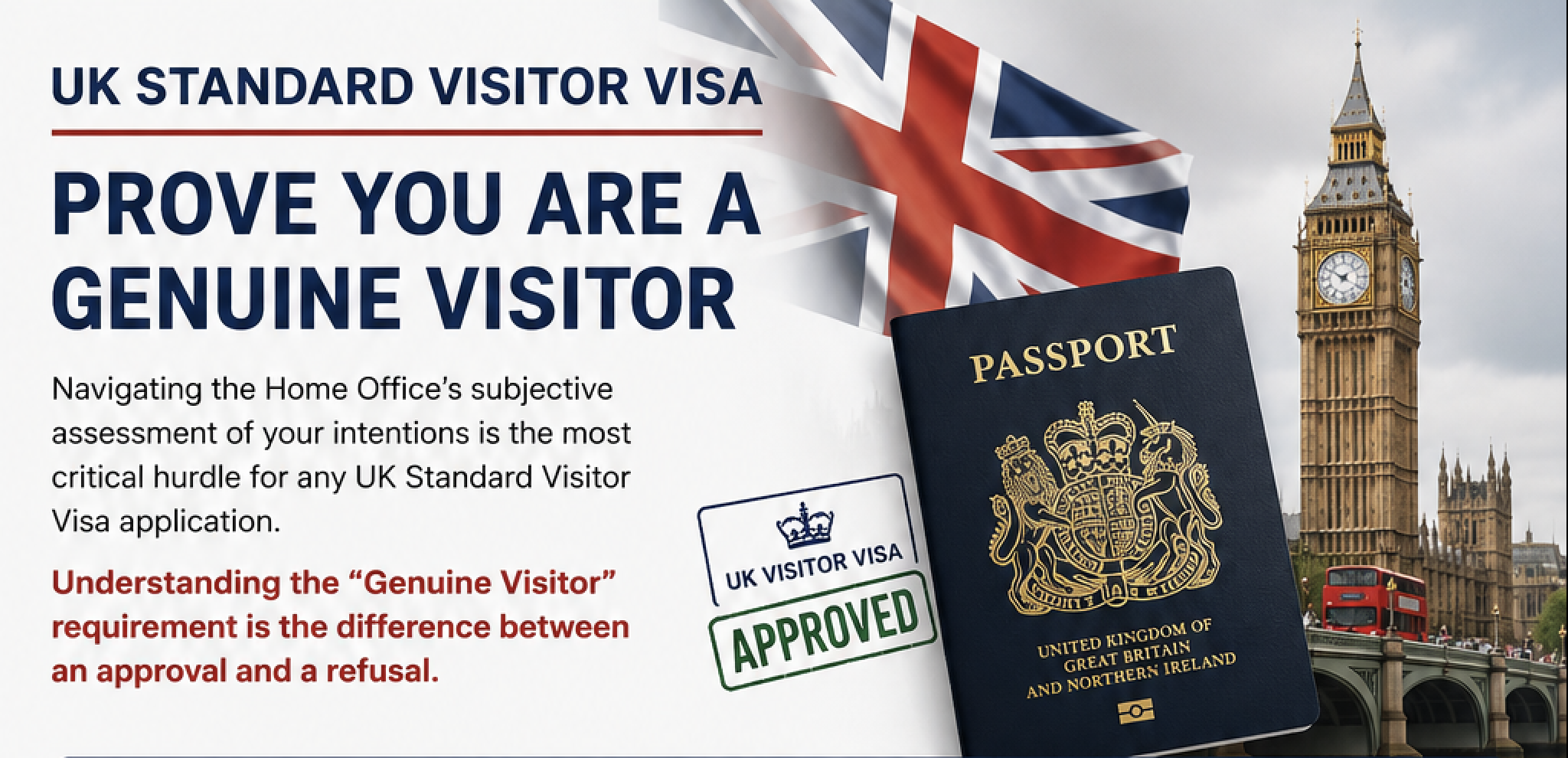 UK Genuine Visitor Visa 2026: How to Qualify