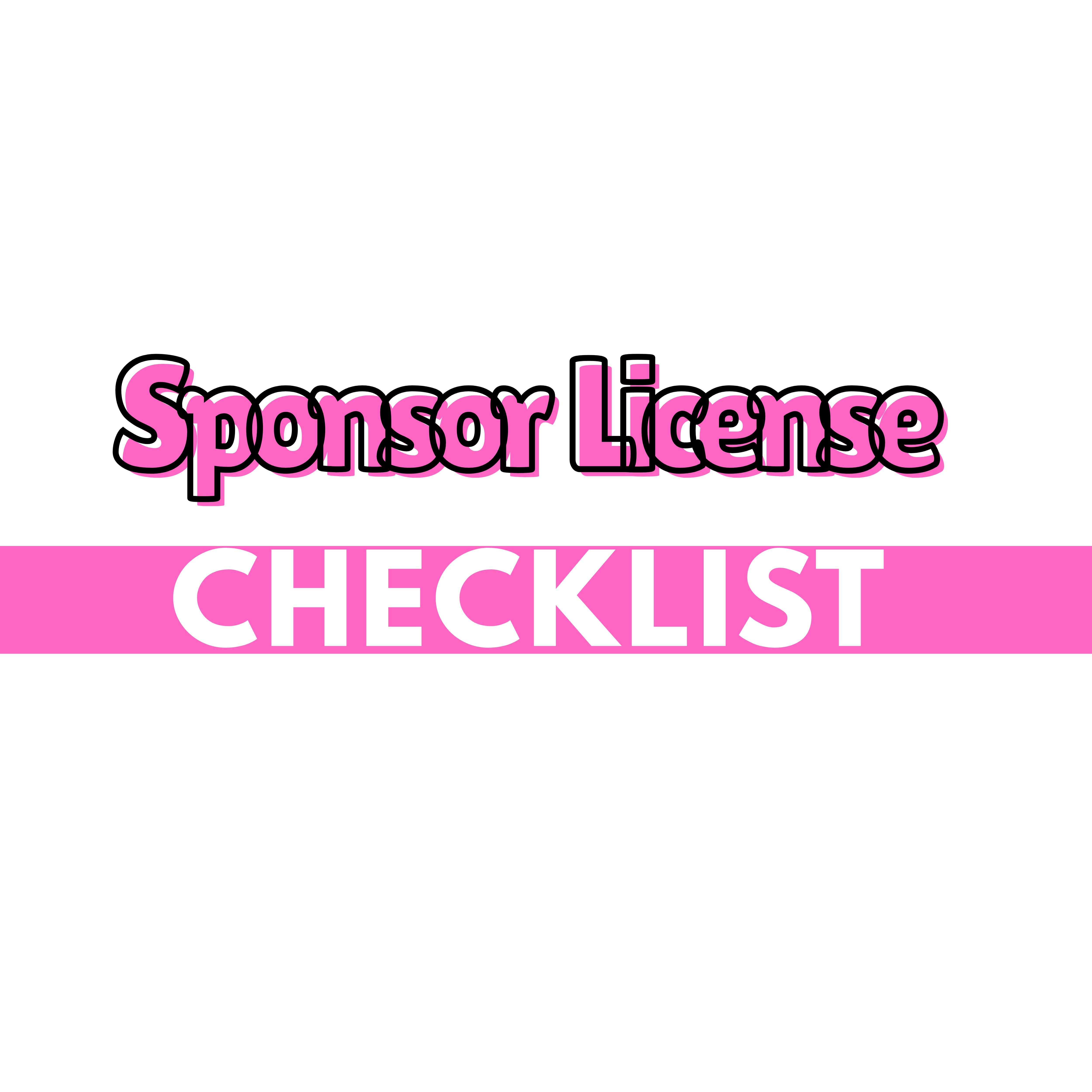 UK Sponsor Licence Application Checklist 2026